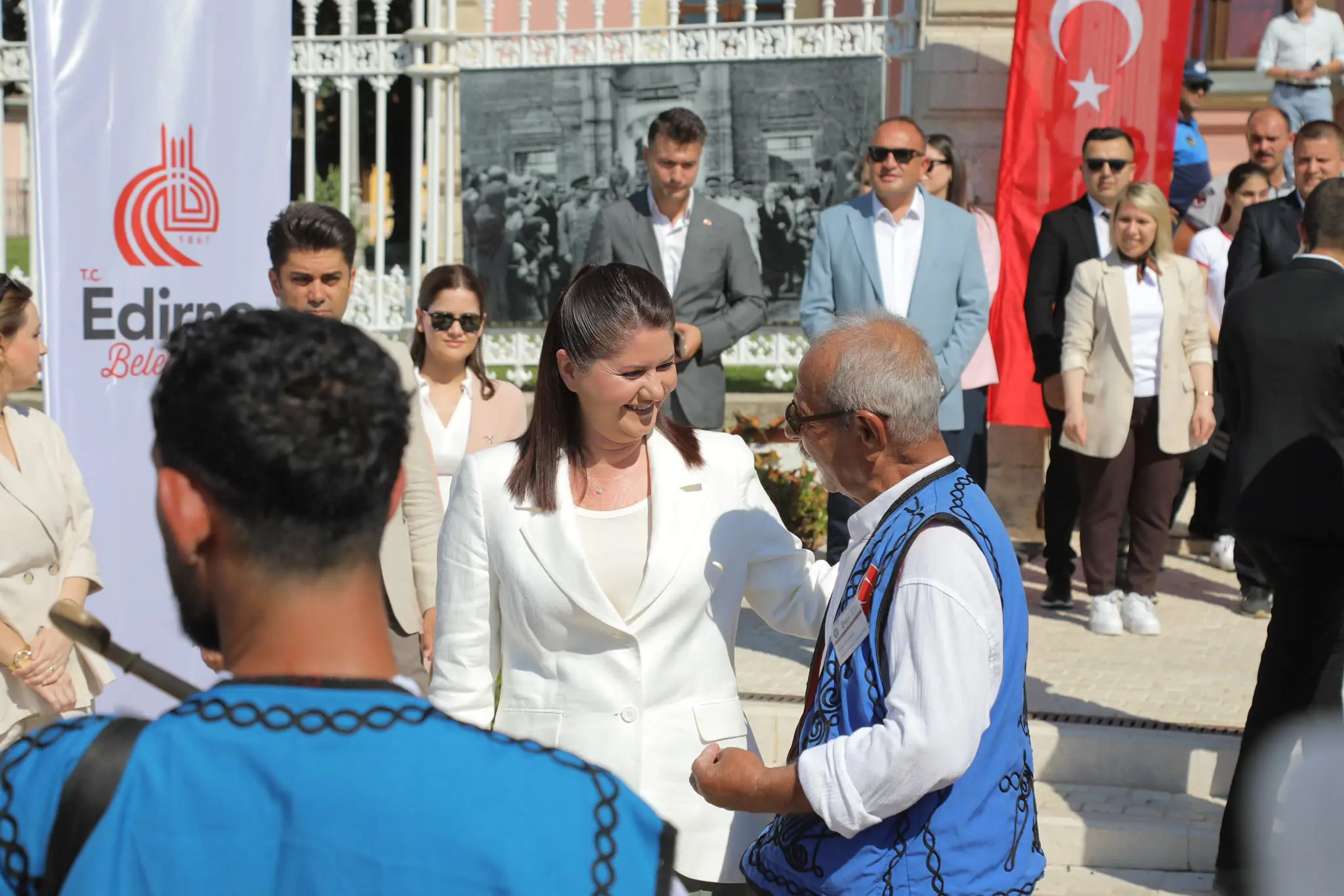 665. KIRKPINAR YAĞLI GÜREŞLERİ FESTİVALİ BAŞKAN KARŞILAMA TÖRENİYLE BAŞLADI galeri görseli